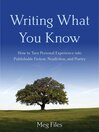 Cover image for Writing What You Know